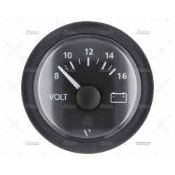 VOLTIMETRO VLN  12V 52mm