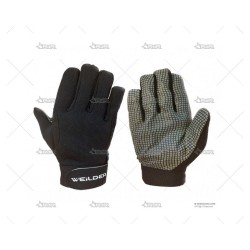 GUANTES WEILDER MECANICO NEGRO