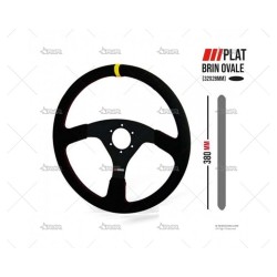 VOLANTE PLANO 380mm RRS OFF...
