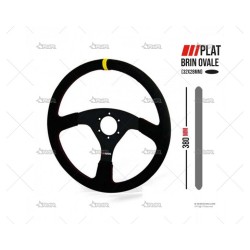 VOLANTE PLANO 380mm RRS OFF...