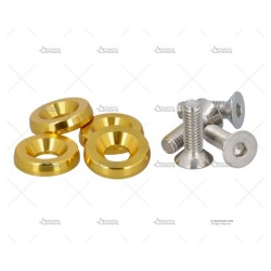 KIT 4 TORNILLOS + ARANDELAS...