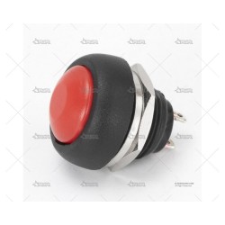 BOTON PULSADOR ESTANCO ROJO...