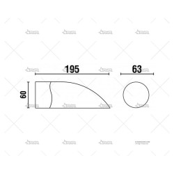 COLA BTR INOX UNIV. REDONDA...
