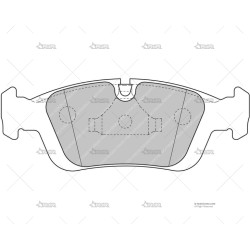 FERODO DS2500 DEL. BMW E46/ Z4