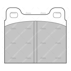 FERODO DS3000 DEL. RALLYE 2/AL