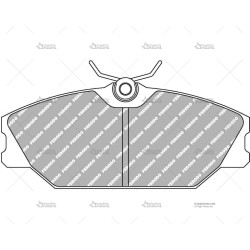 FERODO DS2500 DEL. R-CLIO...