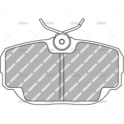 FERODO DS2500 DEL. BMW E30