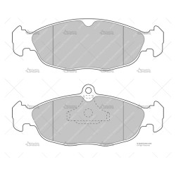 FERODO DS2500 DEL. CORSA...