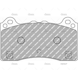 FERODO DS2500 DEL.FORD...