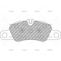 FERODO DS2500 PORSCHE...