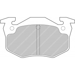 PASTILLAS FERODO RACING FCP558