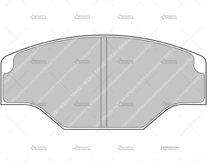 FERODO DS2500 AP RACING CP3228/CP3344 FERODO