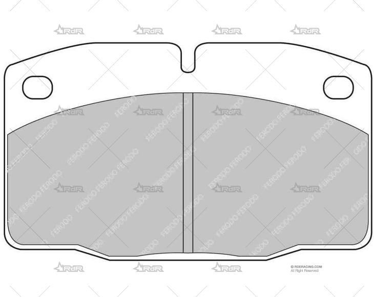 FERODO DS2500 DEL. ESCORT RS/MANTA B FERODO