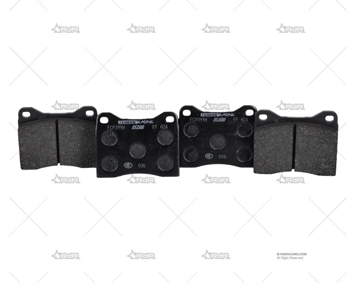 PASTILLAS DS2500 DEL. F.SIERRA COSW. 2RM FERODO