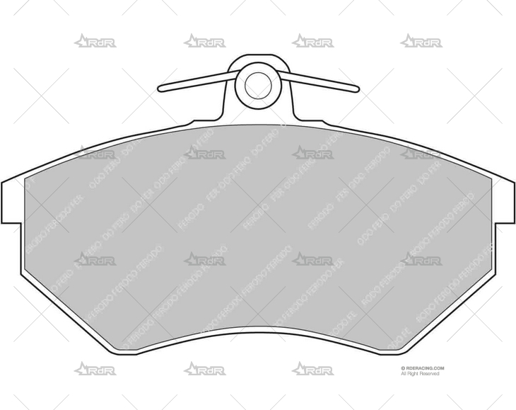 FERODO DS2500 DEL. GOLF 2/3 LUCAS FERODO
