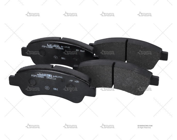 PASTILLAS DS2500 DEL. PEUGEOT 206 XS FERODO