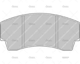 FERODO DS2500 DEL. SAXO CUP (ALCON) FERODO