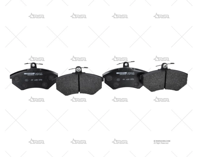 PASTILLAS DS2500 DEL. VW CORRADO G60-VR6 FERODO