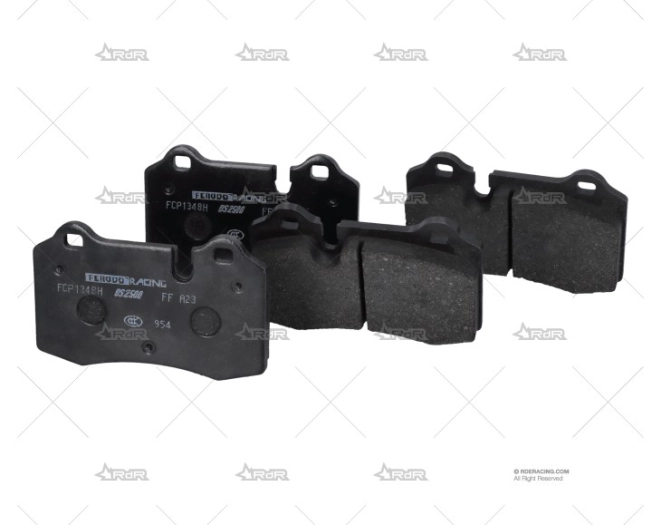 PASTILLAS DS2500 DEL./ TRAS. CLIO 3.0 V6 FERODO