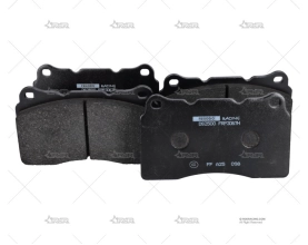 PASTILLAS DS2500 DEL.IMPREZA STI(BREMBO) FERODO