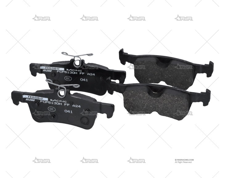 PASTILLAS DS2500 FORD FIESTA TRAS. FERODO