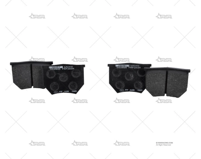 PASTILLAS DS2500 PINZA AP RACING FERODO