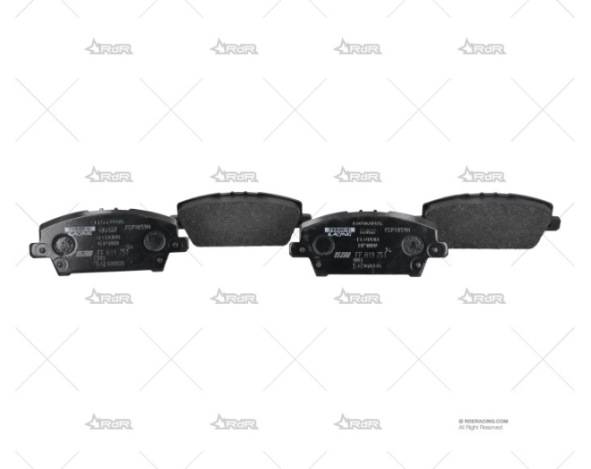 PASTILLAS DS2500 PINZA WILLWOOD FERODO