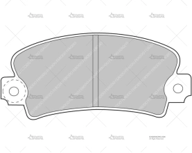 FERODO DS2500 R-5 ALPINE / CITROEN VISA FERODO