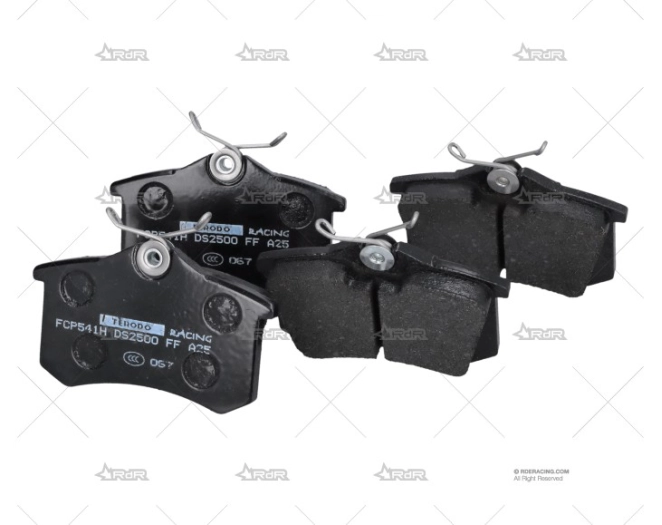 PASTILLAS DS2500 TRA.A3/IBIZA/GOLF II,II FERODO