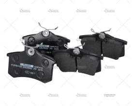 PASTILLAS DS2500 TRA.A3/IBIZA/GOLF II,II FERODO