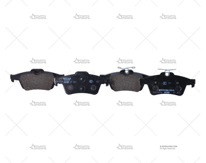 PASTILLAS DS2500 TRAS. FOCUS RS FERODO