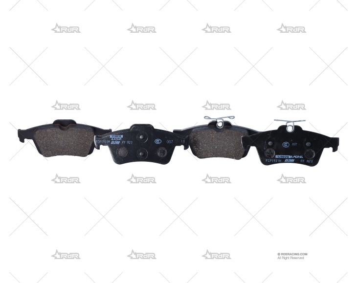 PASTILLAS DS2500 TRAS. FOCUS RS FERODO