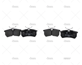 PASTILLAS DS2500 TRAS. FORD FIESTA ST150 FERODO
