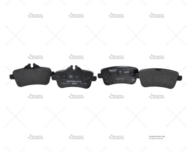 PASTILLAS DS2500 TRAS.MERCEDES CLASE A45 FERODO