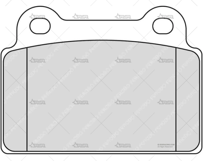 FERODO DS2500 TRAS. MITSU. EVO X 12/07+ FERODO