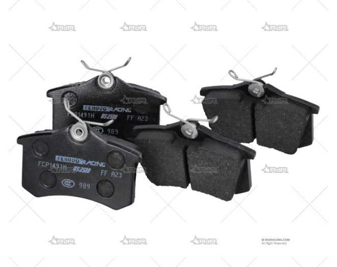 PASTILLAS DS2500 TRAS. R-CLIO III RS 2.0 FERODO