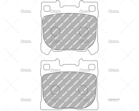 FERODO DS2500 TRAS. TOYOTA YARIS GR FERODO