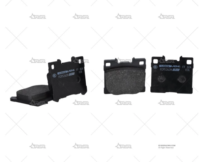 PASTILLAS DS2500 TRAS. TOYOTA YARIS GR FERODO