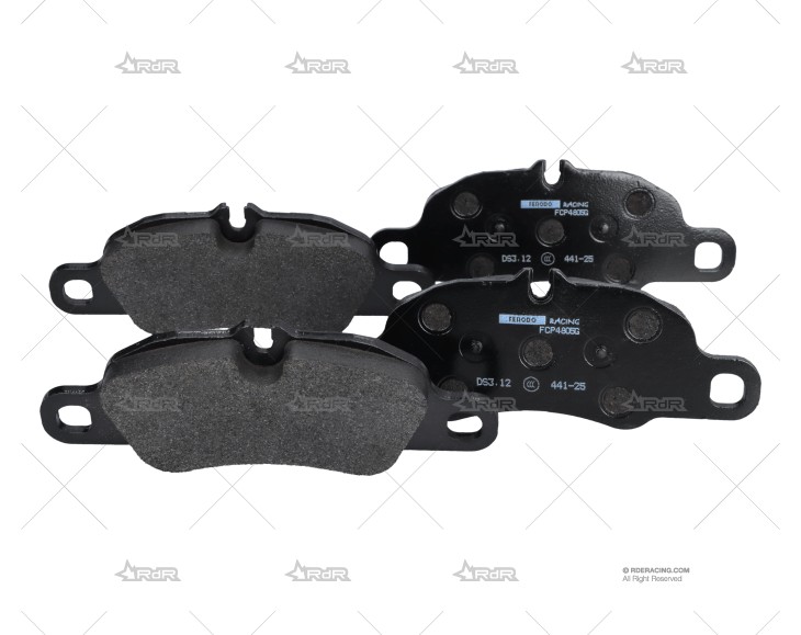 PASTILLAS DS3.12 PORSCHE BOXTER DEL. FERODO