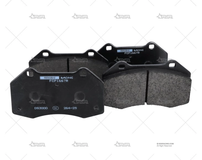 PASTILLAS DS3000 DEL.CLIO III RS /MEGANE FERODO