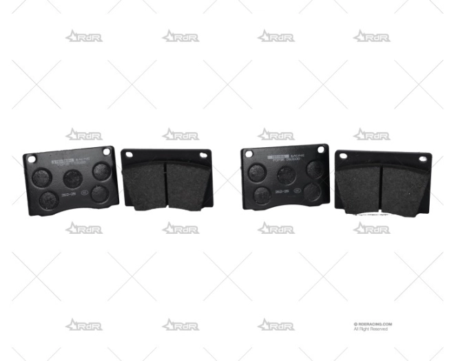 FERODO DS3000 DEL. FERRARI/JAGUAR/VOLVO FERODO