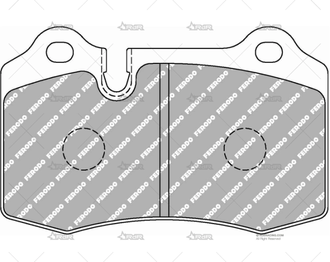 FERODO DS3000 DEL. FIAT/LANCIA (BRE.) FERODO