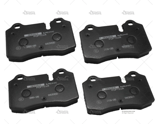 PASTILLAS DS3000 DEL. FIAT/LANCIA (BRE.) FERODO