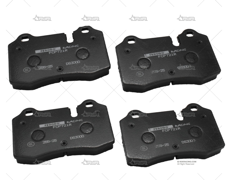 PASTILLAS DS3000 DEL. FIAT/LANCIA (BRE.) FERODO