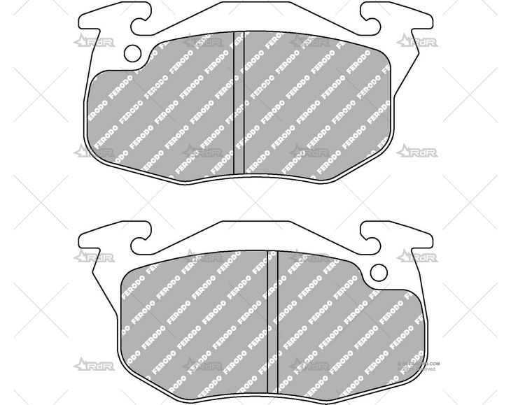 FERODO DS3000 DEL. PEUGEOT 106/205 R. FERODO