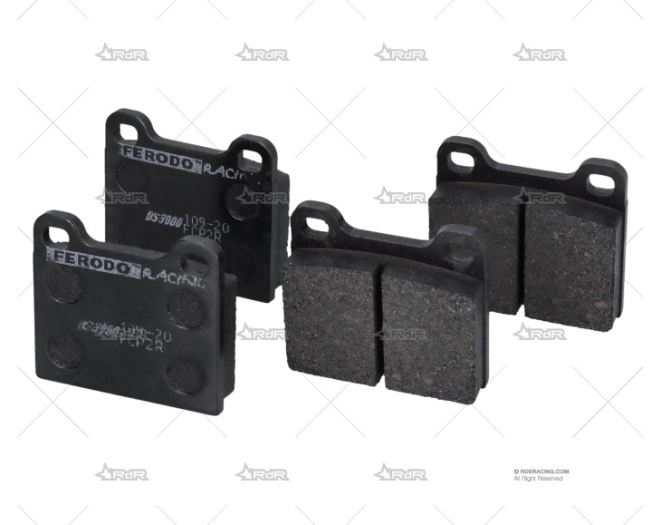PASTILLAS DS3000 DEL. RALLYE 2/ALFA 75 FERODO
