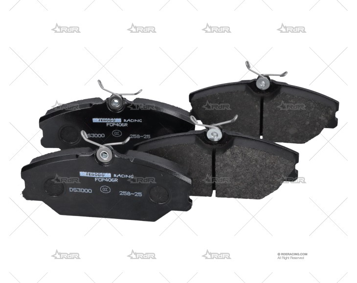 PASTILLAS DS3000 DEL. R-CLIO RS/ MEGANE FERODO