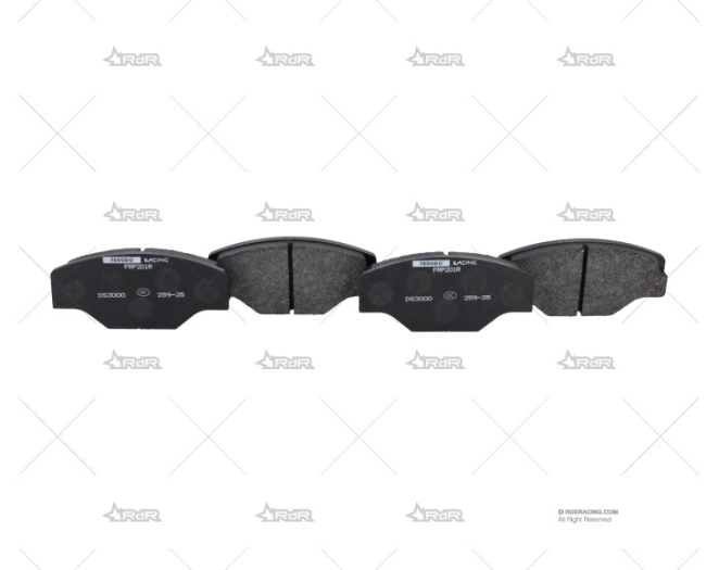 PASTILLAS DS3000 DEL. SAXO CUP (ALCON) FERODO