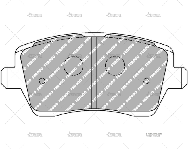FERODO DS3000 DEL. SUZUKI SWIFT CUP FERODO