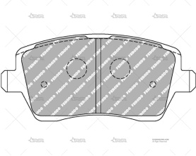 FERODO DS3000 DEL. SUZUKI SWIFT CUP FERODO